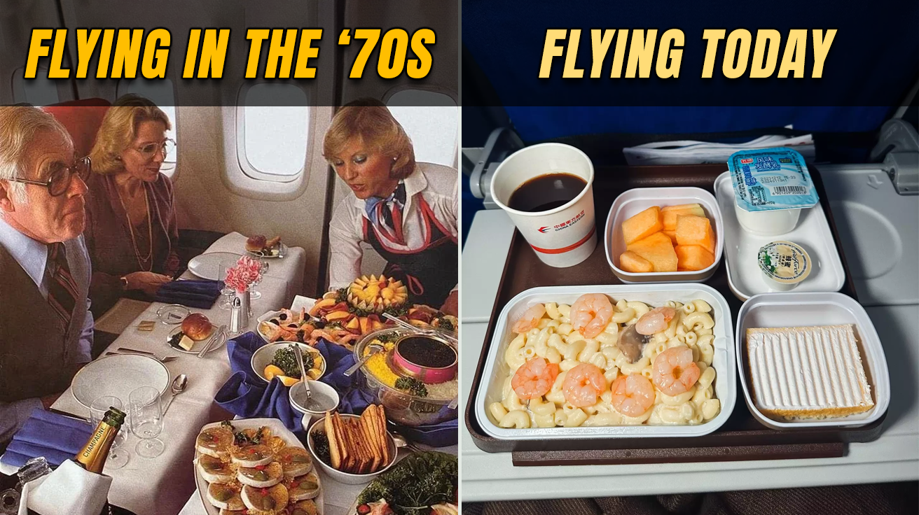 When Flying Felt Like Magic: 5 Things We Lost from 1970s Air Travel