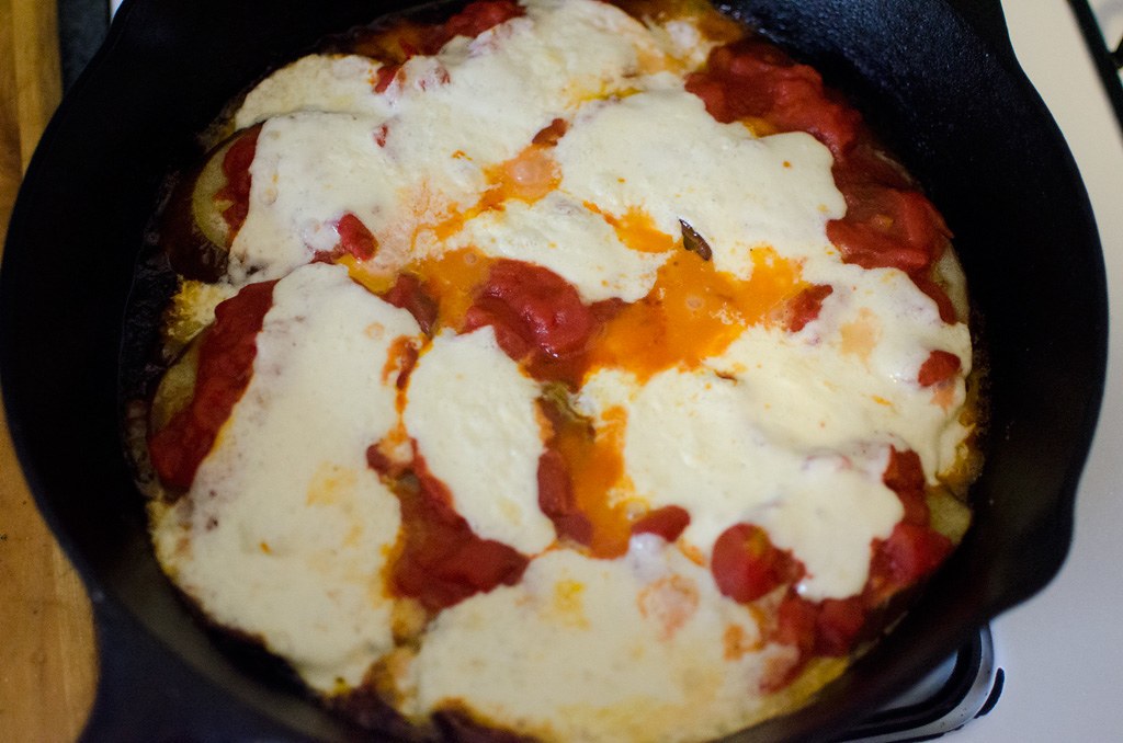 Easy, One Pot, No-Fry Eggplant Parmigiana