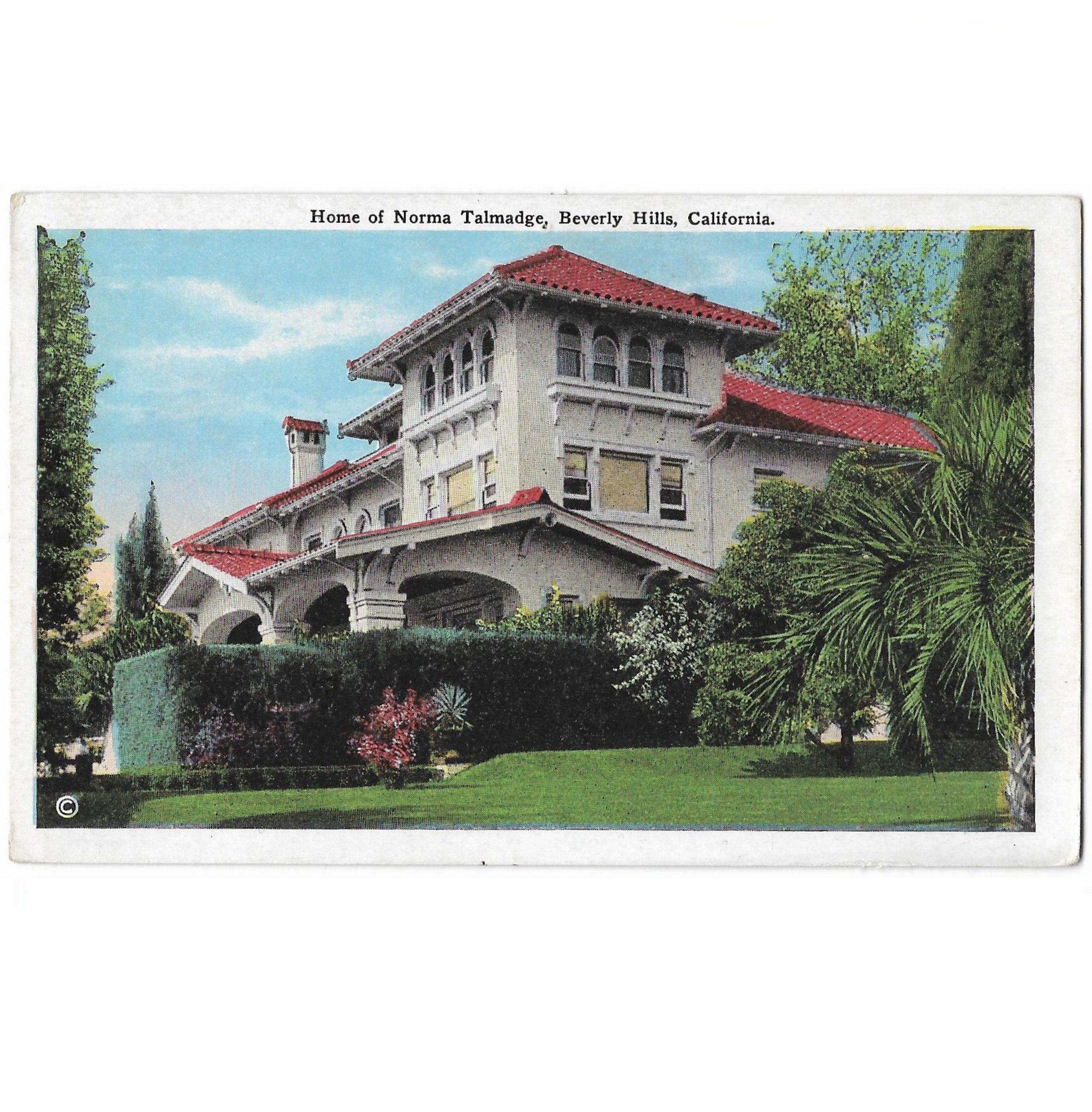 Norma Talmadge home