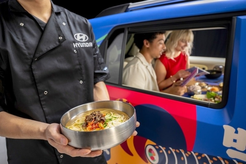 London’s First Pop-Up Korean Restaurant is in a Hyundai