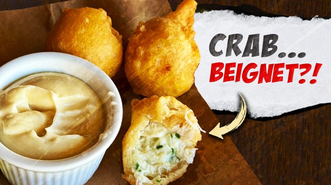 Forget the Powdered Sugar: This Magazine Street Bistro Reimagined the Beignet as a Savory, Blue Crab Masterpiece