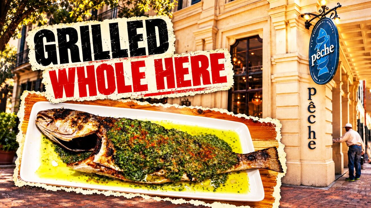 3 New Orleans Restaurants Cooking Gulf Seafood Over Live Fire