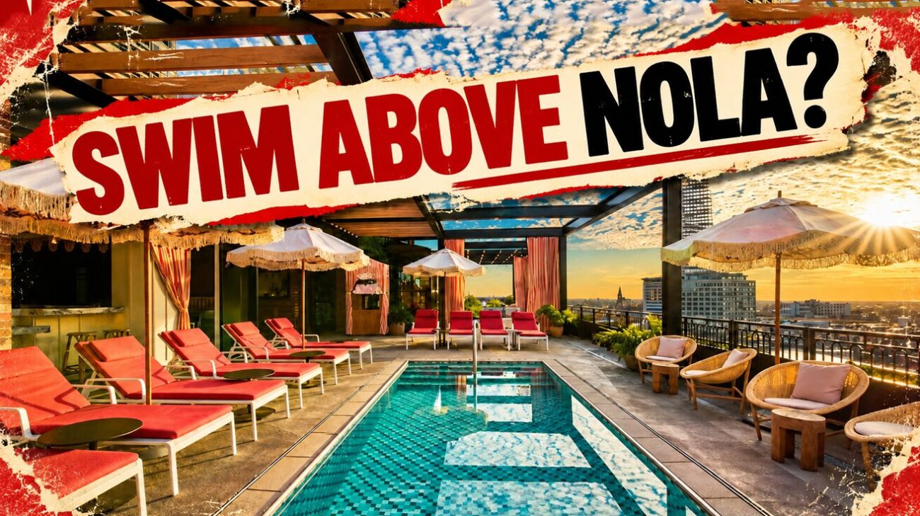 4 New Orleans Hotels With a Rooftop Pool You Can Actually Book a Room Around